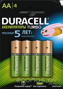 AA 2500mAh 4 шт.