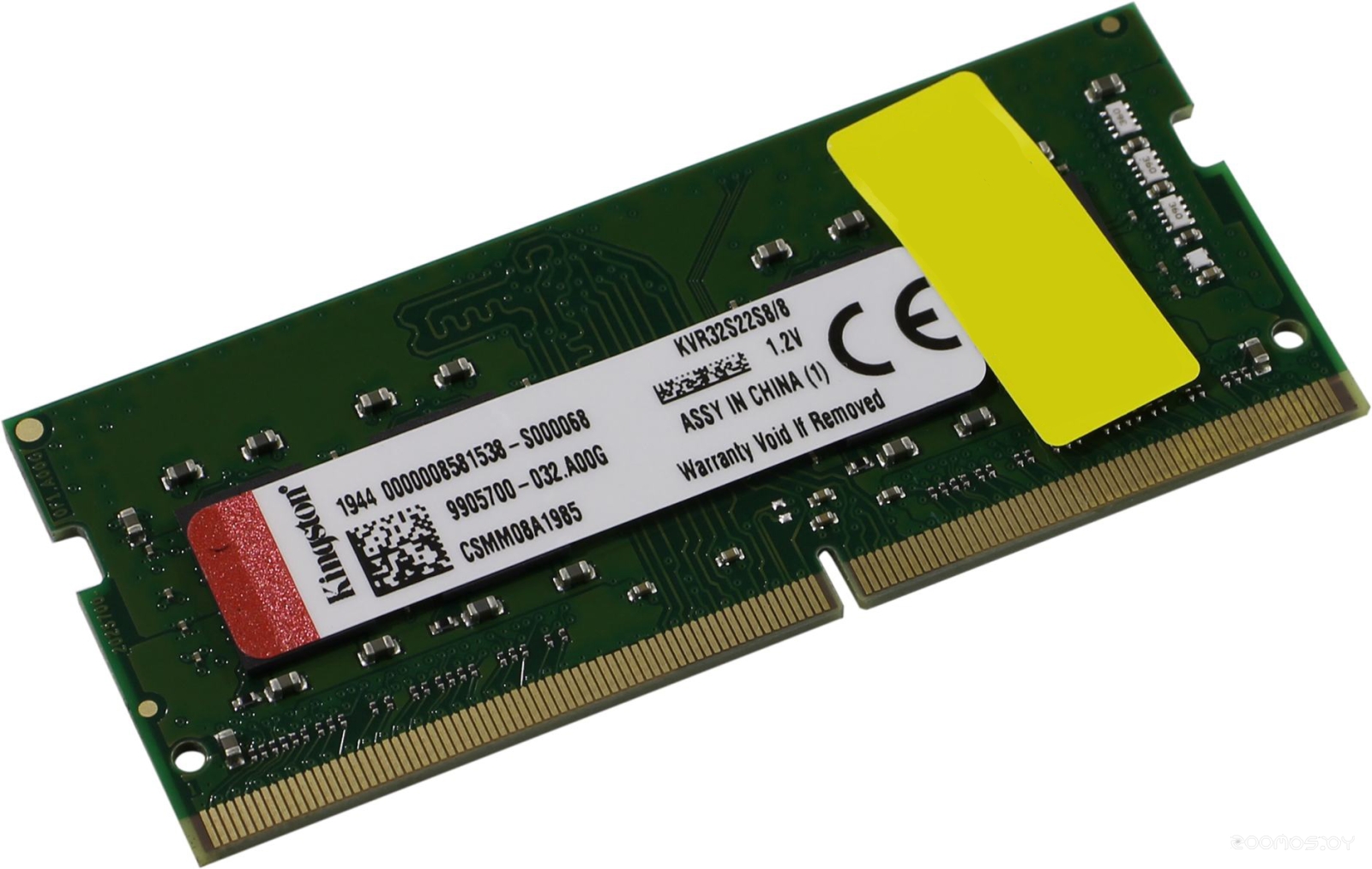 8GB DDR4 SODIMM PC4-25600 KVR32S22S8/8