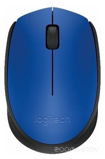 M171 Wireless Mouse синий/черный [910-004640]