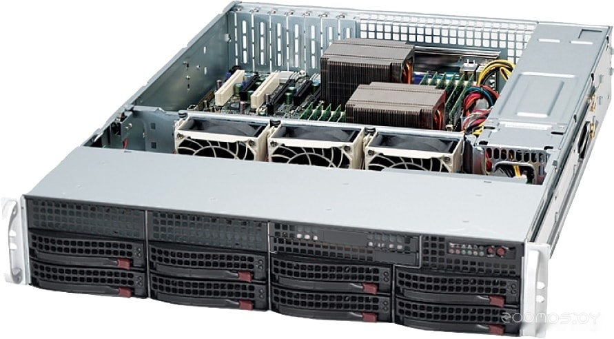 SuperChassis CSE-825TQC-R802LPB