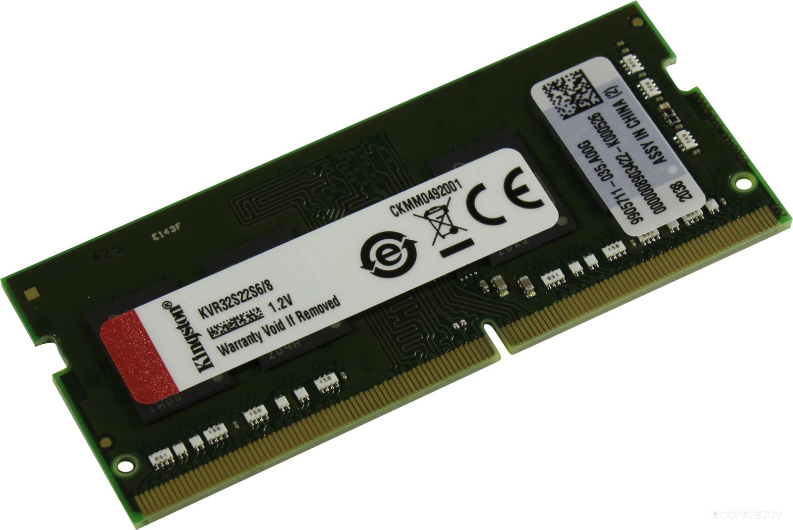 8GB DDR4 SODIMM PC4-25600 KVR32S22S6/8