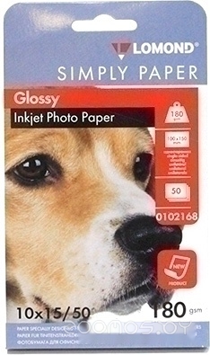 односторонняя эконом глянцевая 10x15 180 г/м2 50л