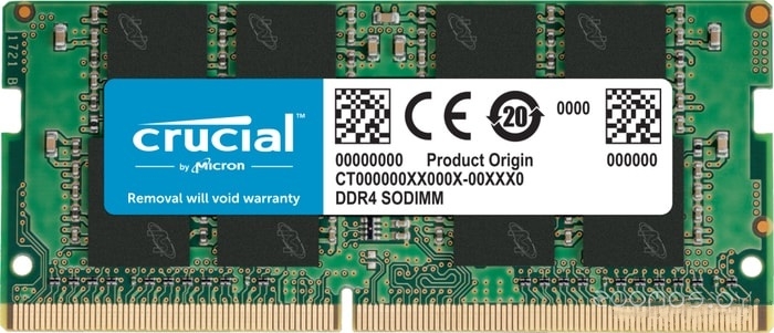 16GB DDR4 SODIMM PC4-25600 CT16G4SFRA32A