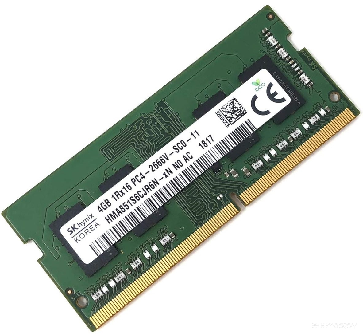 4GB DDR4 PC4-25600 HMA851S6DJR6N-XN