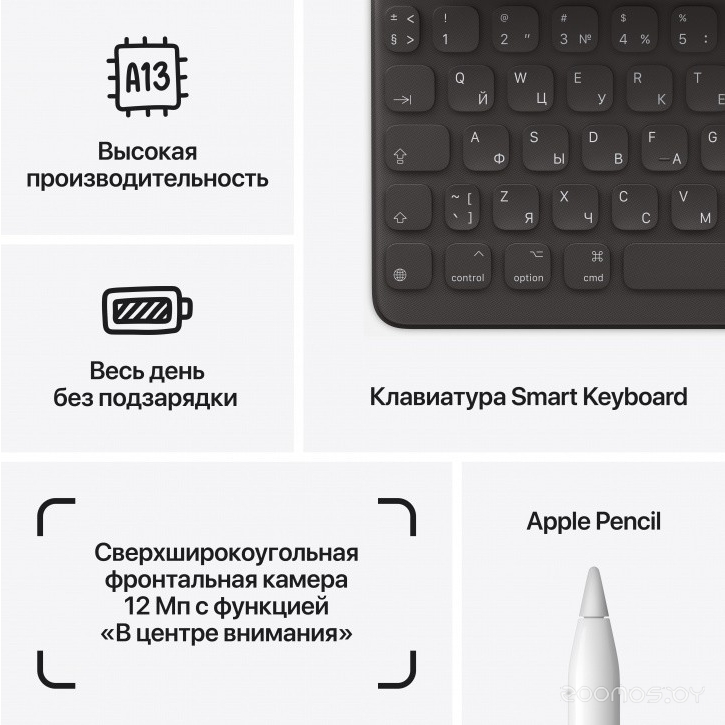 iPad 10.2" 2021 256GB MK2N3 (серый космос)