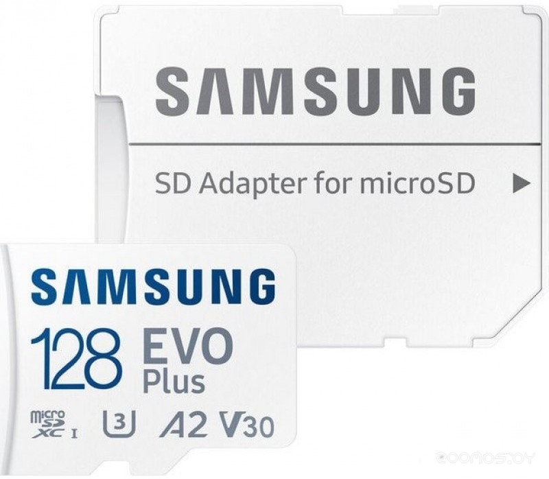 EVO Plus 2021 microSDXC 128GB (с адаптером)