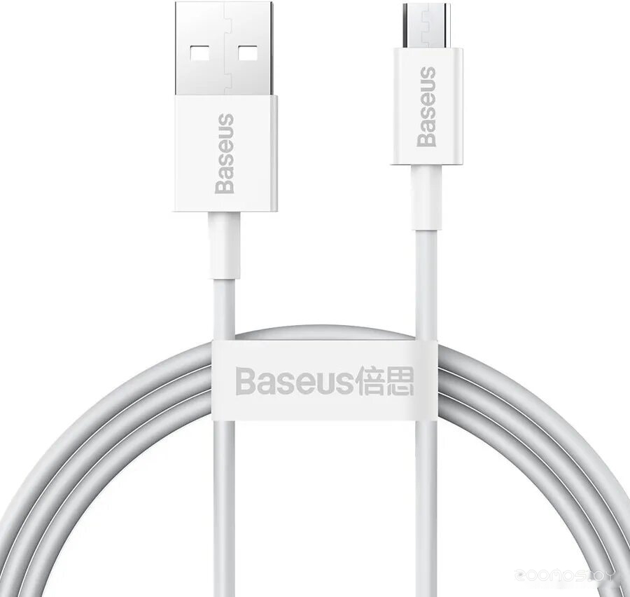 CAMYS-02 USB Type-A - microUSB (1 м, белый)