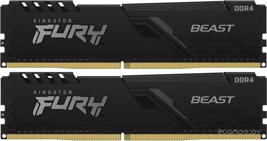 FURY Beast 2x16GB DDR4 PC4-25600 KF432C16BBK2/32