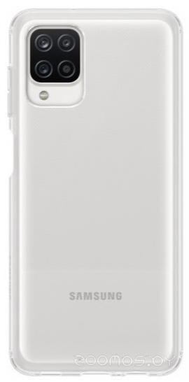 Silicone Cover для Galaxy A12 (белый)