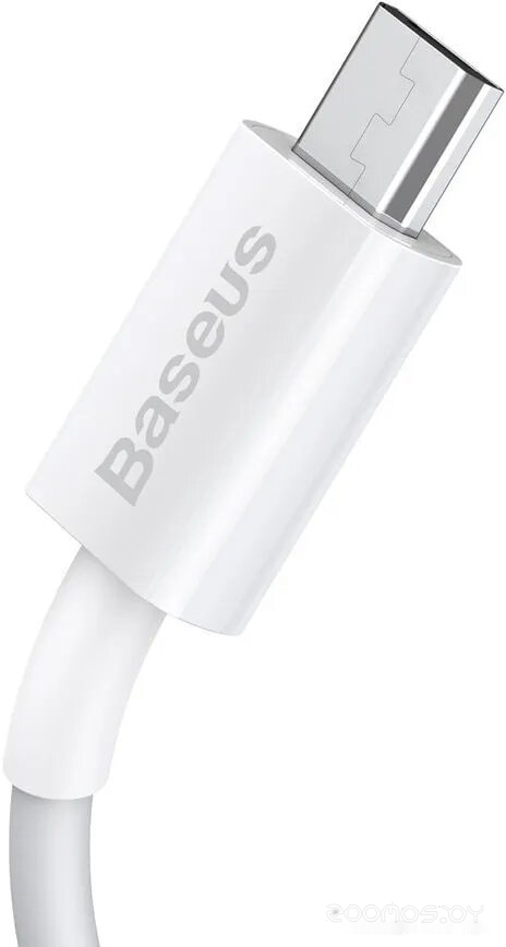 CAMYS-A02 USB Type-A - microUSB (2 м, белый)
