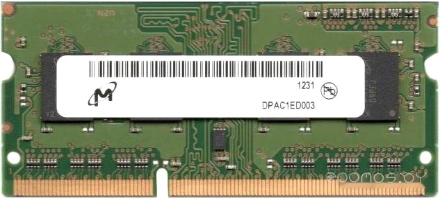 4GB DDR4 SODIMM PC4-25600 MTA4ATF51264HZ-3G2J1
