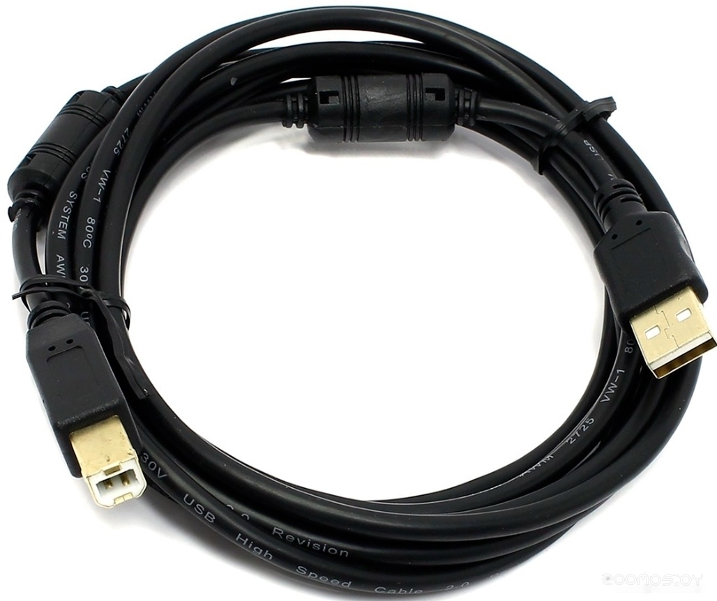 USB Type-A - USB Type-B UC5010-030C (5 м, черный)
