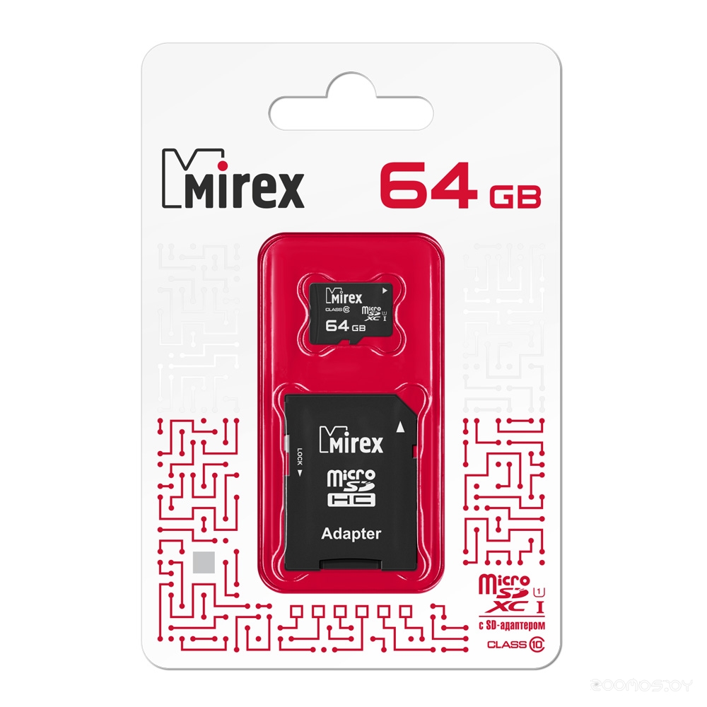 microSDXC Class 10 UHS-I U1 64GB + SD adapter