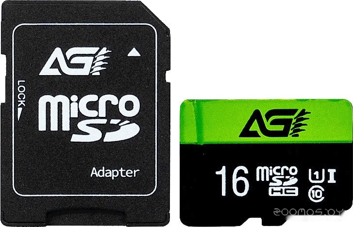 TF138 microSDHC AGI016GU1TF138 16GB (с адаптером)