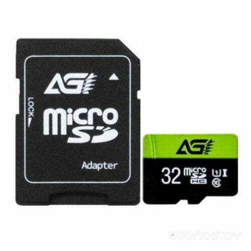 TF138 microSDHC AGI032GU1TF138 32GB (с адаптером)
