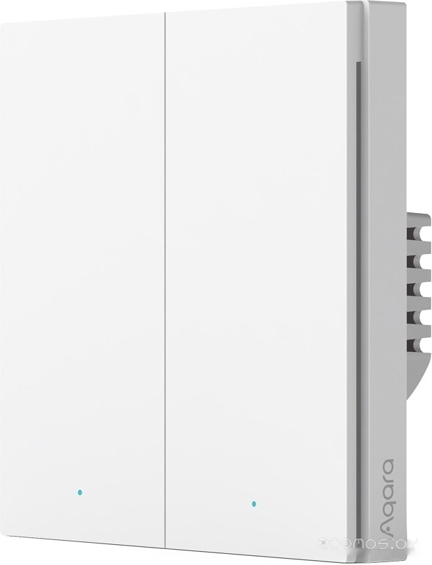 Smart Wall Switch H1 (двухклавишный, без нейтрали)