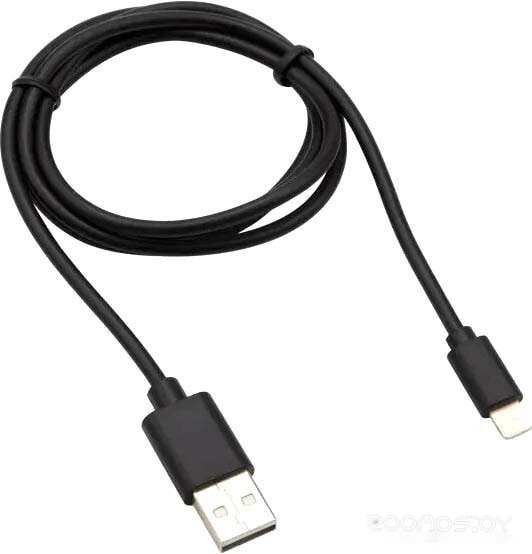 18-7050 USB Type-A - Lightning (1 м, черный)