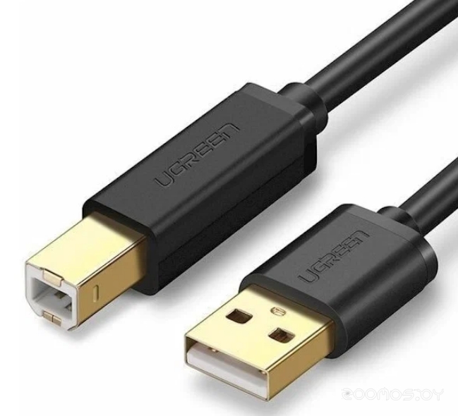 US135 USB Type-A - USB Type-B (1 м, черный)