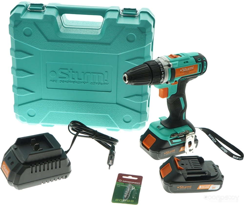 CD3620 (с 2-мя АКБ, кейс)