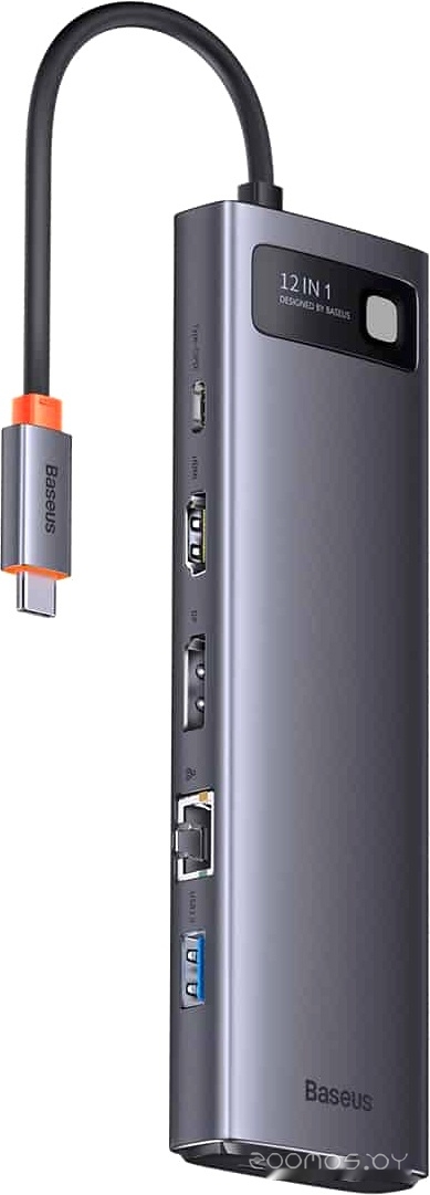 Metal Gleam Series 12-in-1 Multifunctional Type-C Hub Docking Station WKWG020213