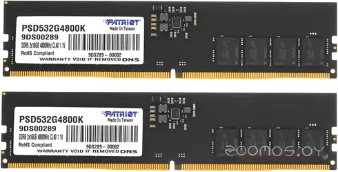Signature Line 2x16ГБ DDR5 4800 МГц PSD532G4800K