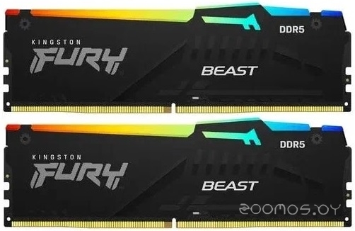 FURY Beast RGB 2x16ГБ DDR5 5600 МГц KF556C40BBAK2-32