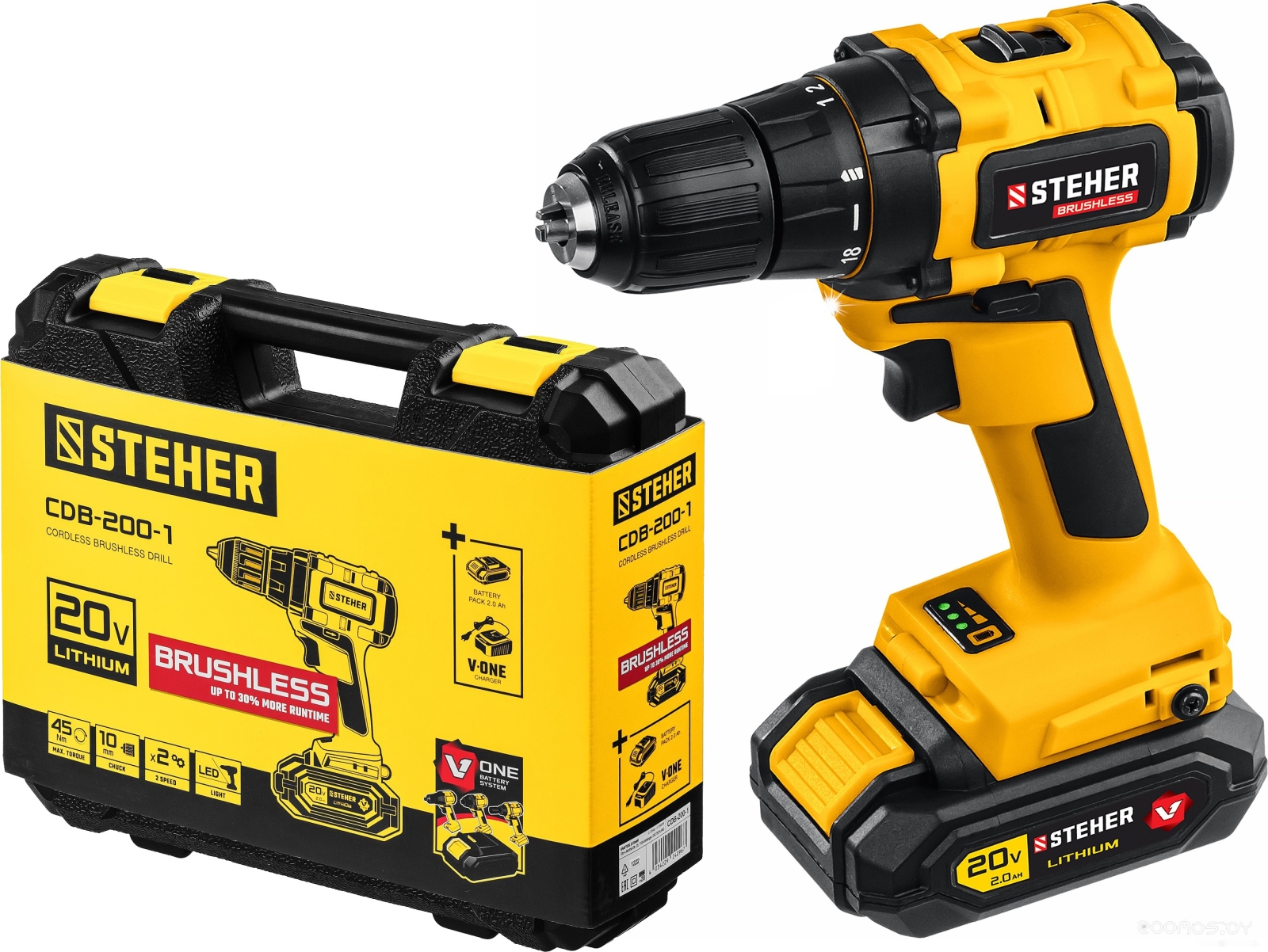 CDB-200-1 (с 1-им АКБ, кейс)