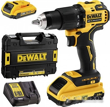 DCD709D2T (с 2-мя АКБ 2 Ah, кейс)