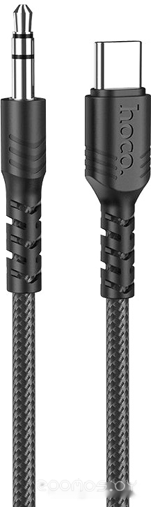 UPA17 USB Type-C - Jack 3.5 (1 м, черный)