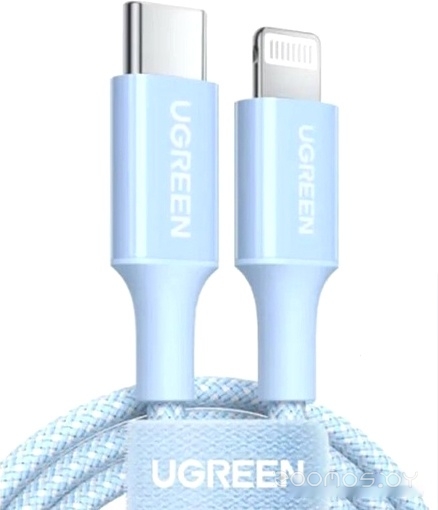 US532 90448 USB Type-A - Lightning (1 м, голубой)