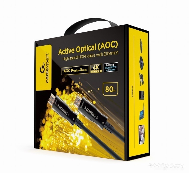 CCBP-HDMI-AOC-80M-02 HDMI -HDMI (80 м, черный)