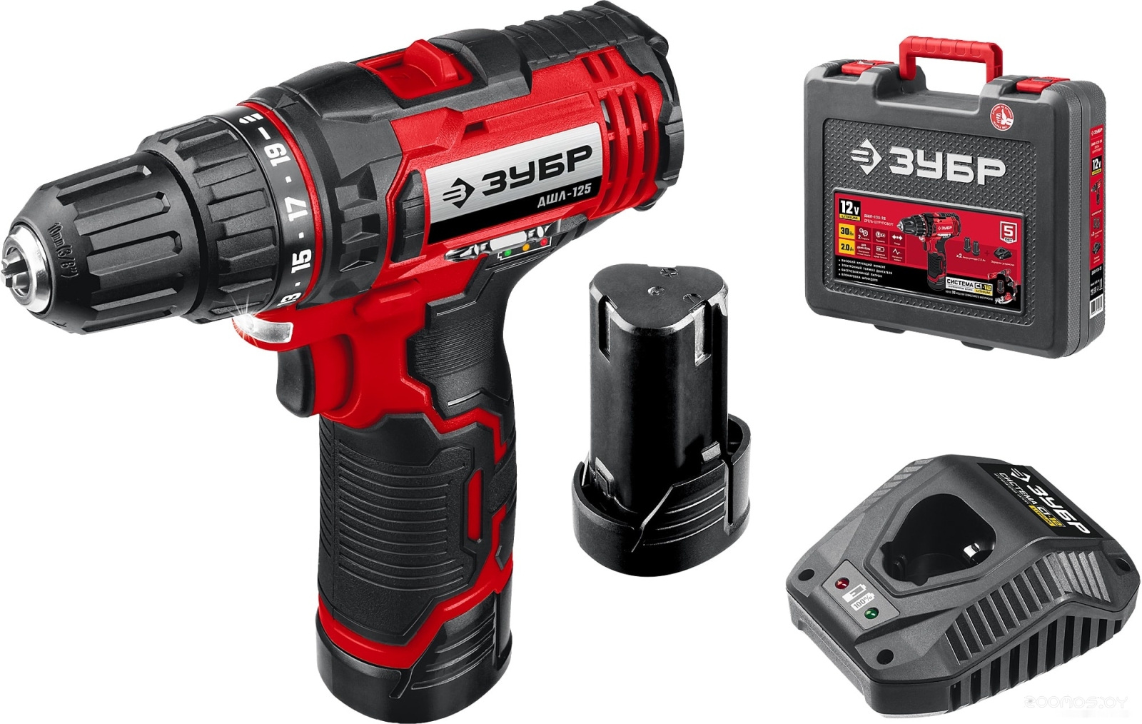 Мастер ДШЛ-125-22 (с 2-мя АКБ, кейс)