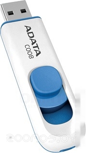 C008 White+Blue 16 Гб (AC008-16G-RWE)