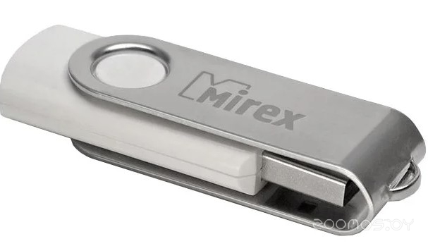 SWIVEL WHITE 8GB (13600-FMUSWT08)