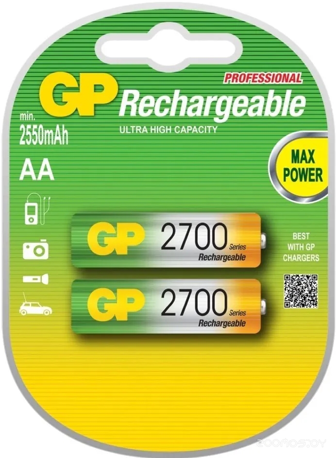 AA 2700mAh 2 шт. [270AAHC]