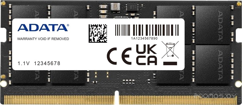 8ГБ DDR5 SODIMM 4800 МГц AD5S48008G-S