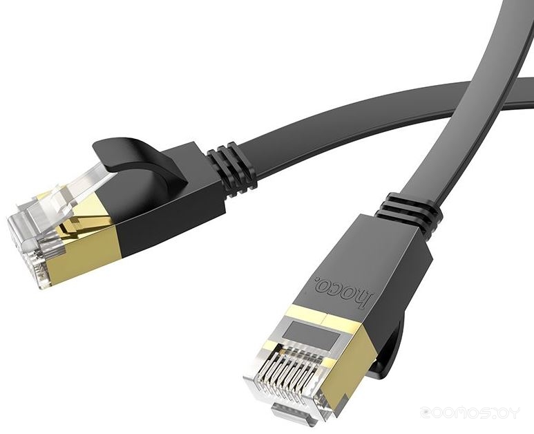 US07 RJ45 - RJ45 (1 м, черный)