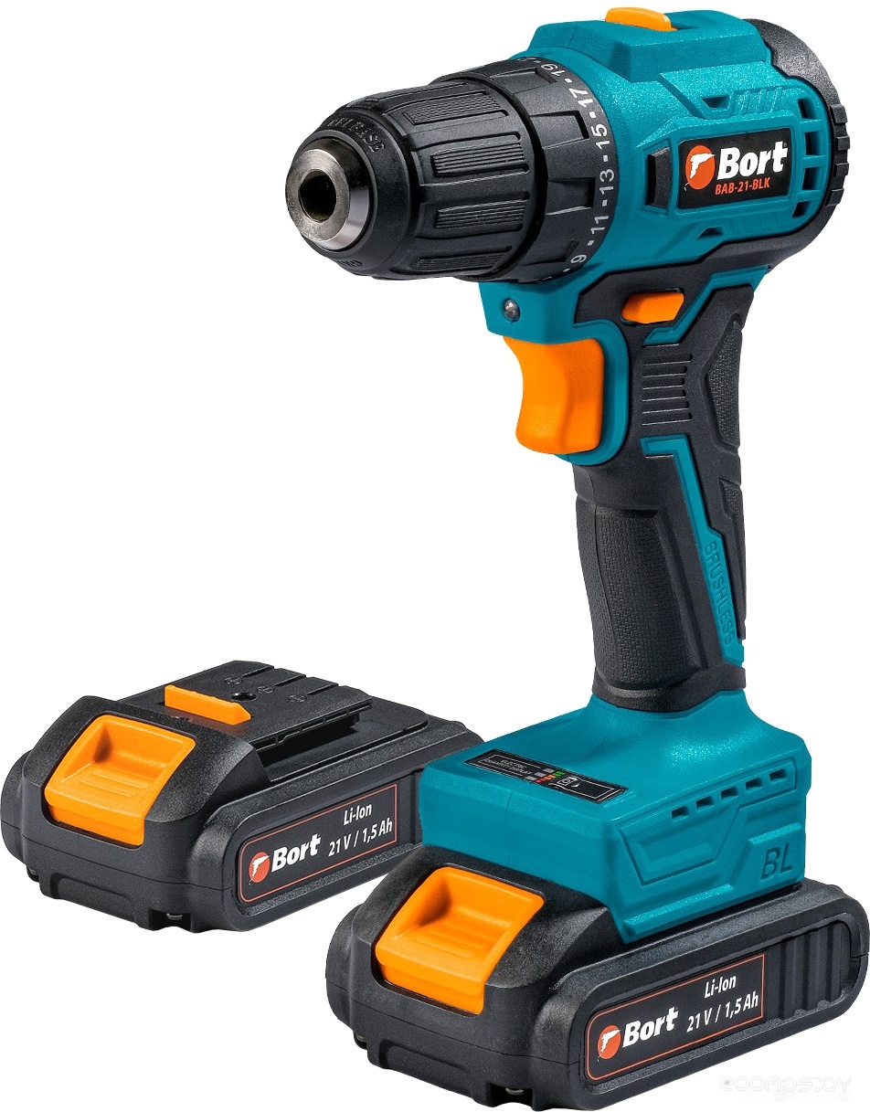 BAB-21-BLK 93413526 (с 2-мя АКБ, кейс)