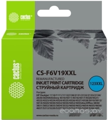 CS-F6V19XXL (аналог HP 123XL F6V19AE)