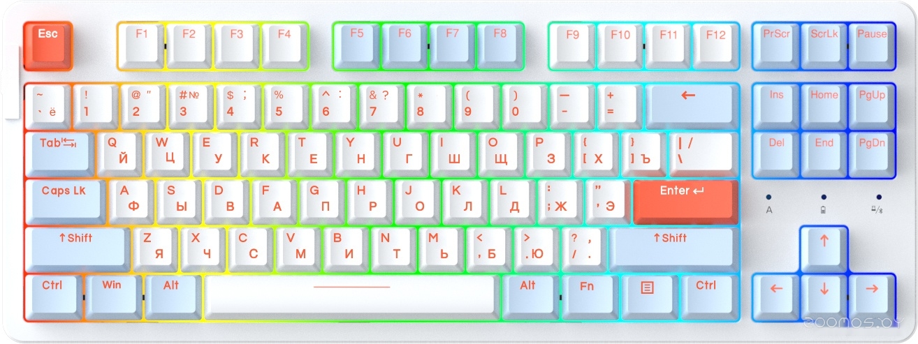 A87X (Dareu Blue Sky V3, белый/синий)