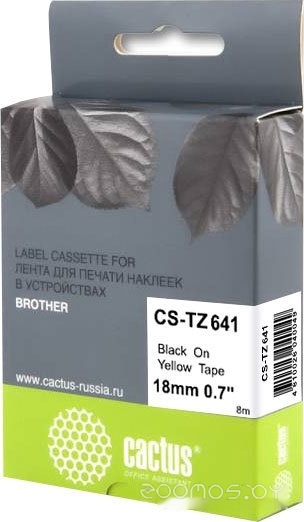 CS-TZ641 (аналог Brother TZ641)