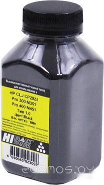для HP CLJ CP2025/Pro 300 M351/Pro 400 M451 Тип 1 (черный) 100 г
