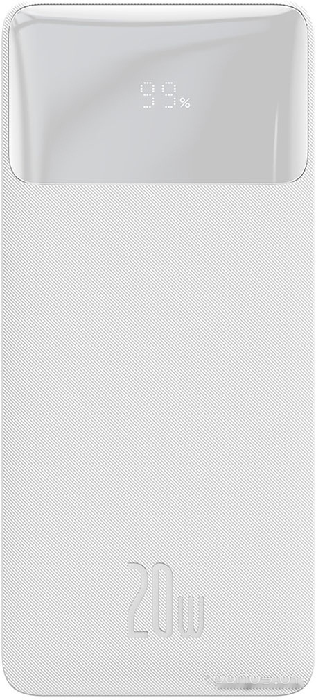 Bipow Fast Charge Power Bank 20W 10000mAh (белый)