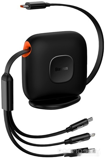 Traction Series Retractable 3 в 1 CAQY000001 (1.7 м, черный)