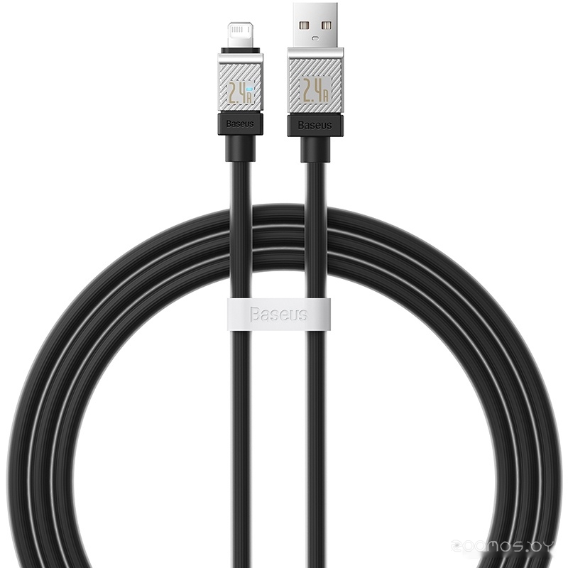 CoolPlay Series USB Type-A - Lightning (1 м, черный)