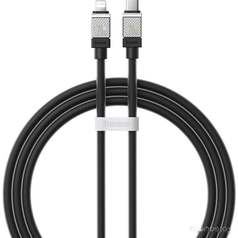 CoolPlay Series USB Type-C - Lightning (1 м, черный)