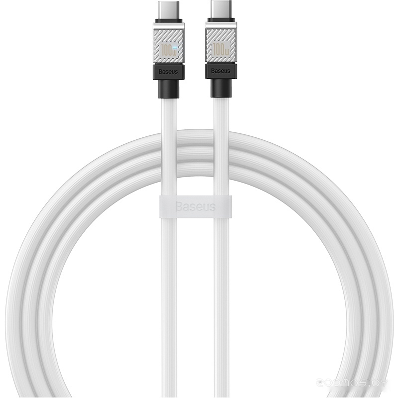 CoolPlay Series USB Type-C - USB Type-C (1 м, белый)