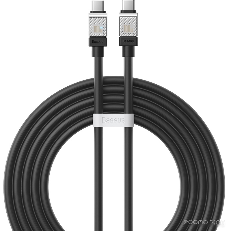 CoolPlay Series USB Type-C - USB Type-C (2 м, черный)