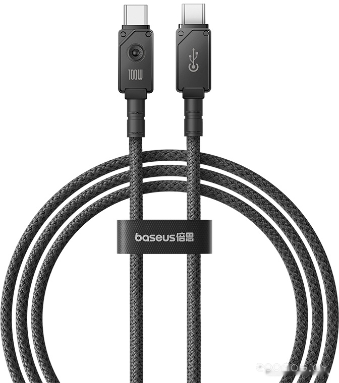 Unbreakable Series USB Type-C - USB Type-C (1 м, черный)