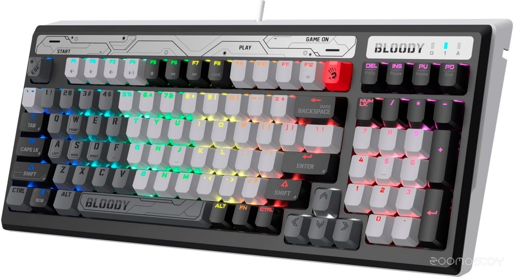 Bloody B950 (черный/серый, Light Strike Libra Brown)